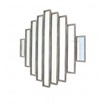 Rustic Multi Mirrored Wall Sculpture