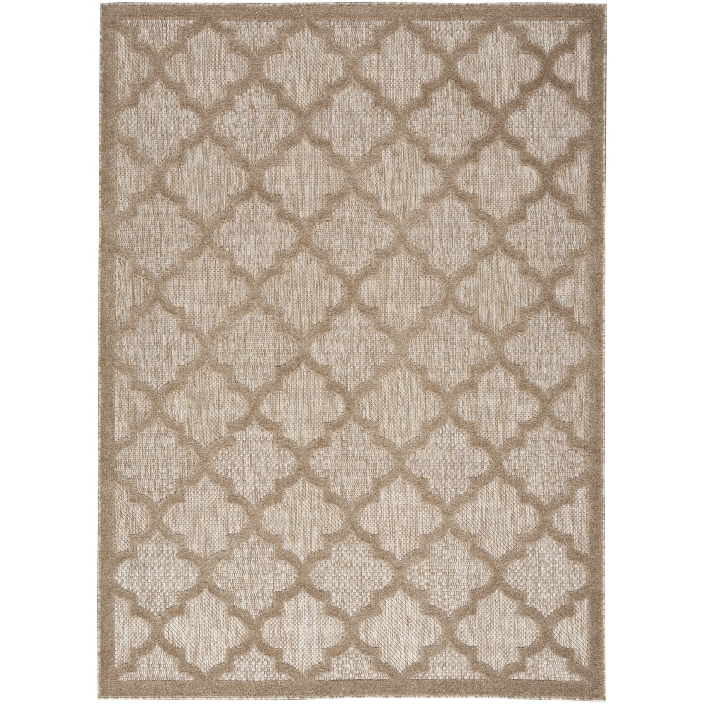 Nourison Easy Care NES01 Area Rug, Natural/Beige, 4' x 6'