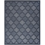 Nourison Easy Care NES01 Area Rug, Navy Blue, 7' x 10'