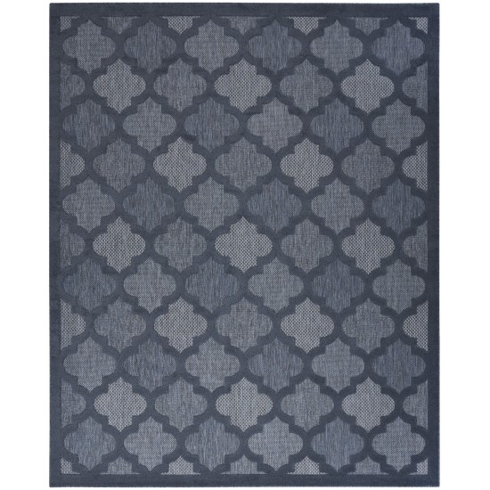 Nourison Easy Care NES01 Area Rug, Navy Blue, 7' x 10'