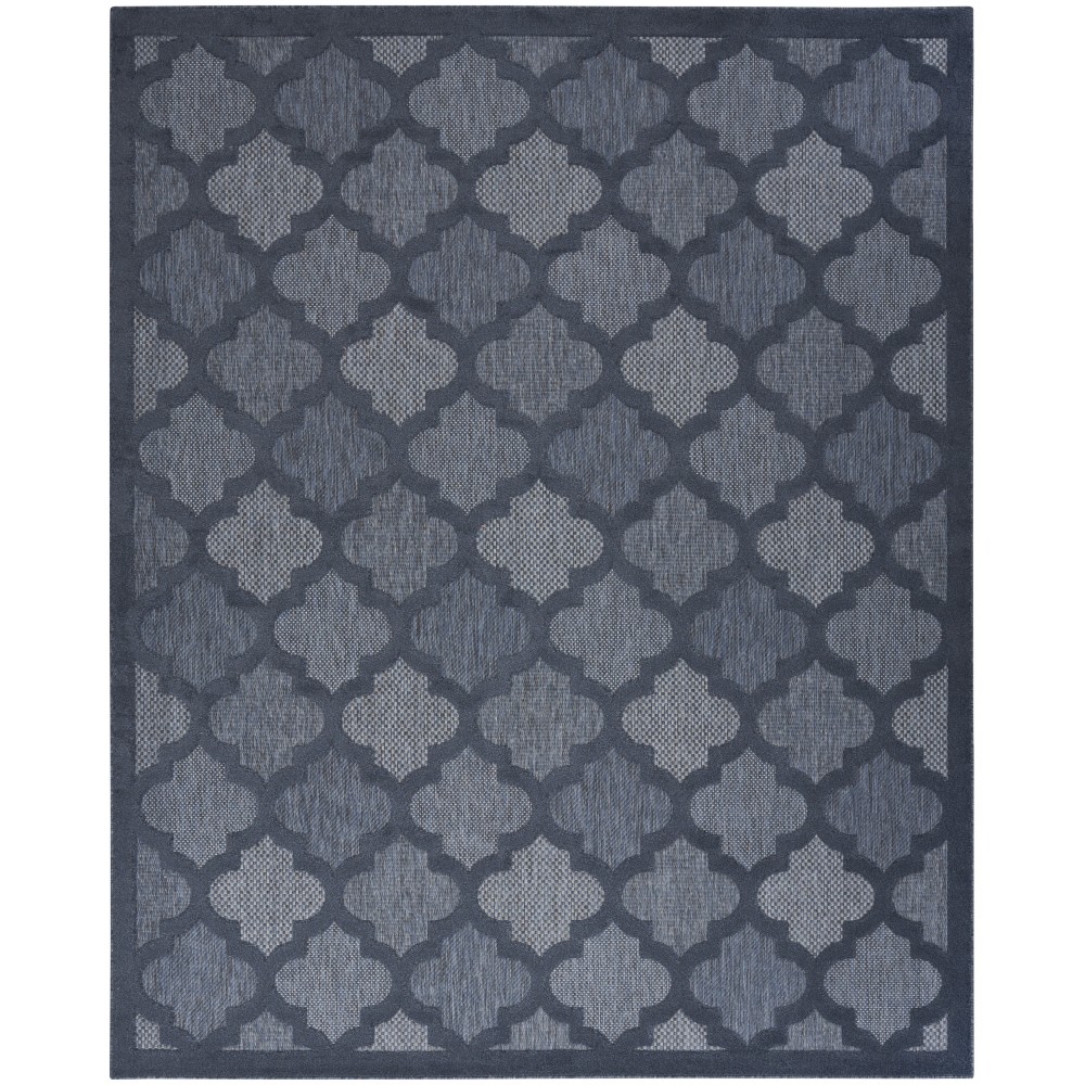 Nourison Easy Care NES01 Area Rug, Navy Blue, 8' x 10'