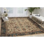 Nourison 2020 NR201 Area Rug, Ivory, 12' x 15'