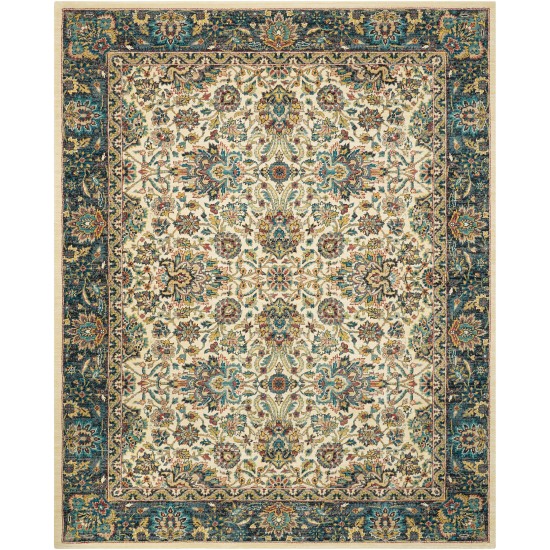 Nourison 2020 NR201 Area Rug, Ivory, 8' x 10'6"