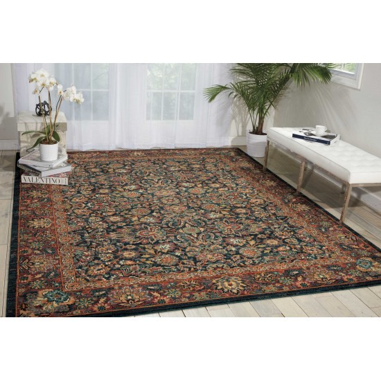 Nourison 2020 NR201 Area Rug, Navy, 12' x 15'