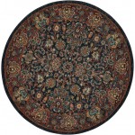 Nourison 2020 NR201 Area Rug, Navy, 5' x Round