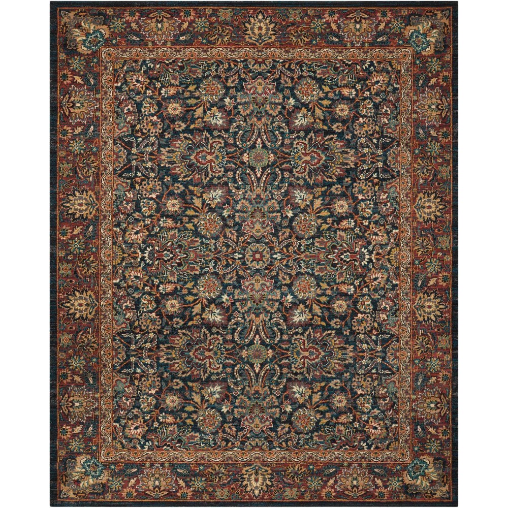 Nourison 2020 NR201 Area Rug, Navy, 5'3" x 7'5"