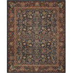 Nourison 2020 NR201 Area Rug, Navy, 6'6" x 9'5"