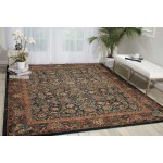 Nourison 2020 NR201 Area Rug, Navy, 6'6" x 9'5"
