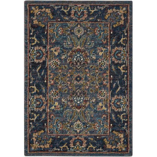 Nourison 2020 NR201 Area Rug, Steel, 2' x 3'