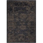 Nourison 2020 NR202 Area Rug, Charcoal, 2' x 3'