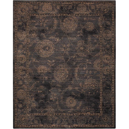 Nourison 2020 NR202 Area Rug, Charcoal, 4' x 6'