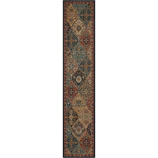 Nourison 2020 NR203 Runner Rug, Multicolor, 2'3" x 11'