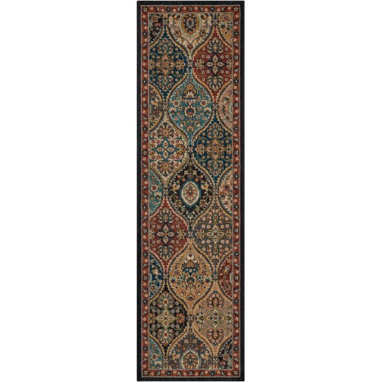 Nourison 2020 NR203 Runner Rug, Multicolor, 2'3" x 8'