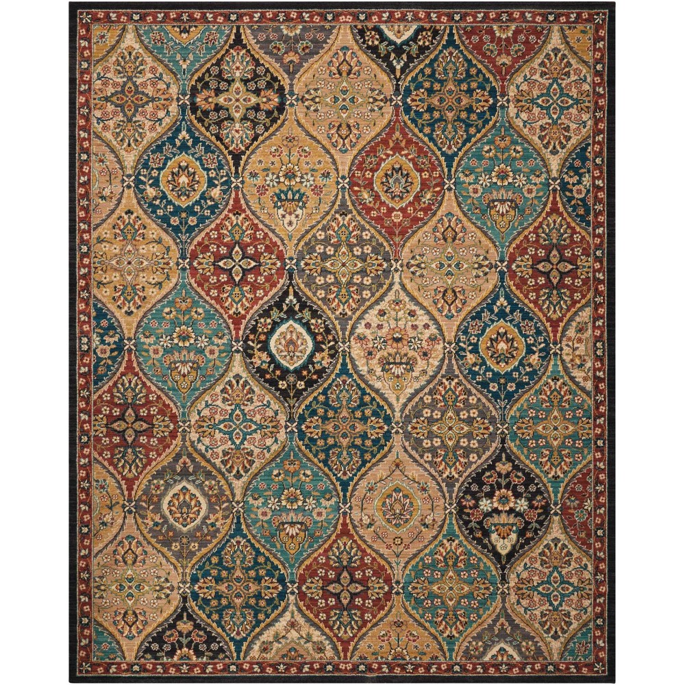 Nourison 2020 NR203 Area Rug, Multicolor, 5'3" x 7'5" Nourison 2020 NR203 Area Rug, Multicolor, 5'3" x 7'5"