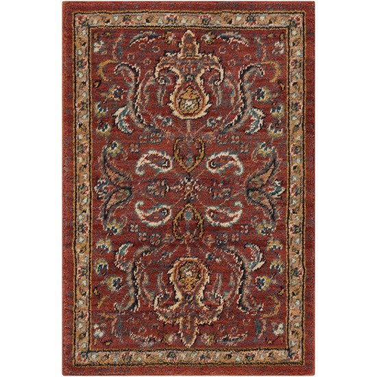 Nourison 2020 NR204 Area Rug, Brick, 2' x 3'