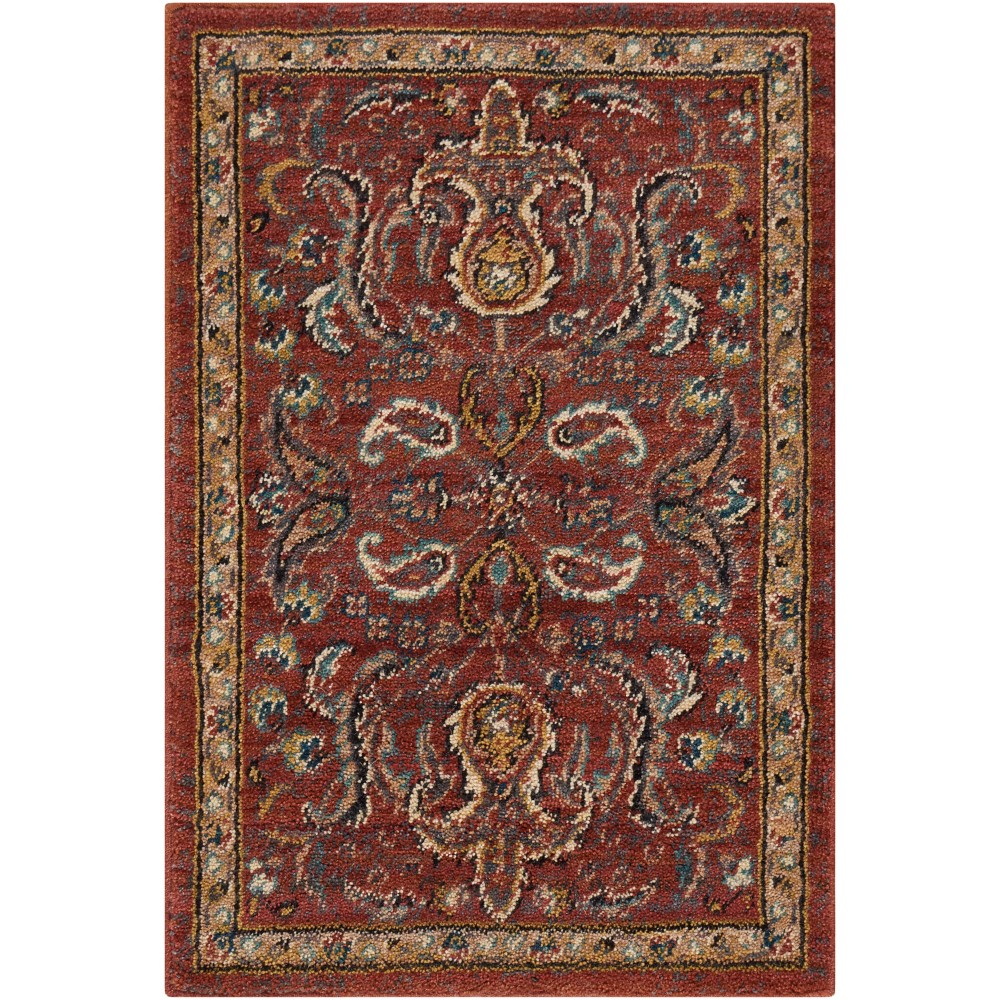 Nourison 2020 NR204 Area Rug, Brick, 2' x 3' Nourison 2020 NR204 Area Rug, Brick, 2' x 3'