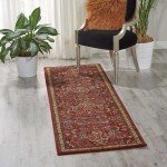 Nourison 2020 NR204 Runner Rug, Brick, 2'3" x 8'