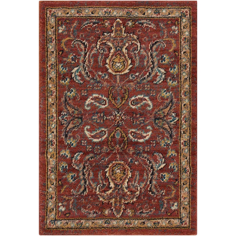 Nourison 2020 NR204 Area Rug, Brick, 2'6" x 4'2"