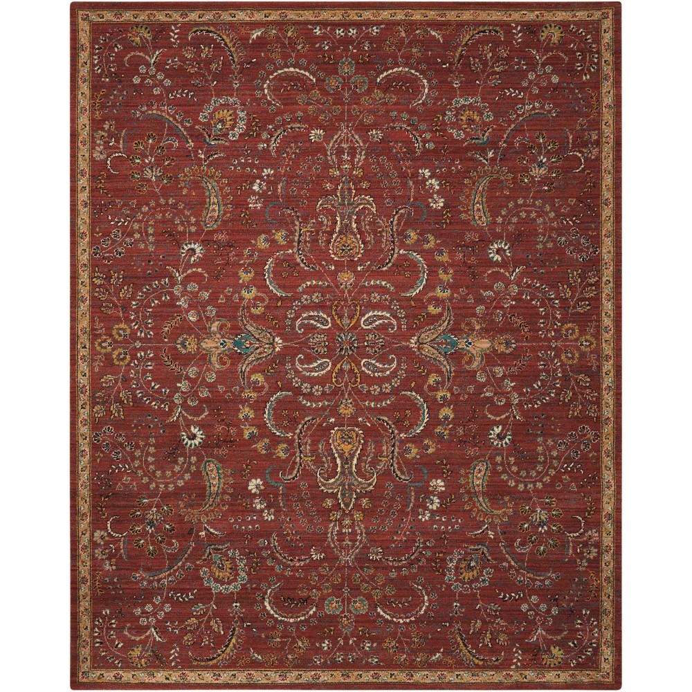 Nourison 2020 NR204 Area Rug, Brick, 4' x 6'