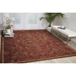 Nourison 2020 NR204 Area Rug, Brick, 4' x 6'