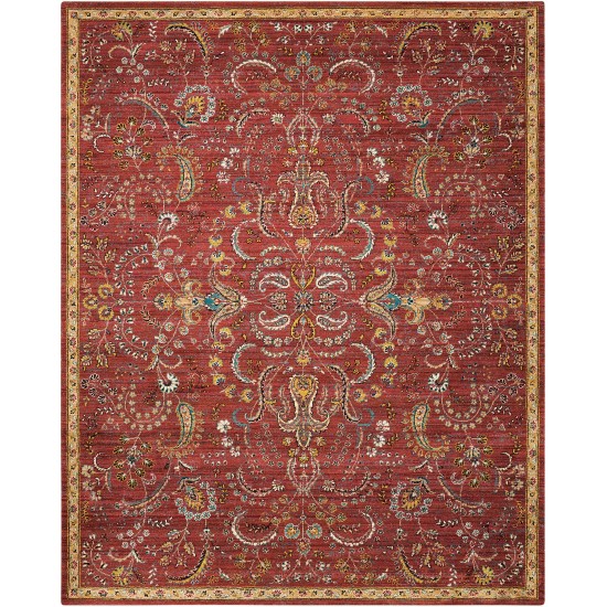 Nourison 2020 NR204 Area Rug, Brick, 8' x 10'6"