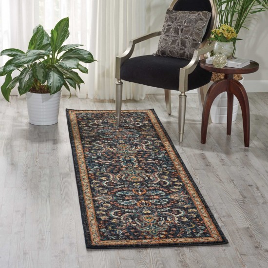 Nourison 2020 NR204 Runner Rug, Nightfall, 2'3" x 8'