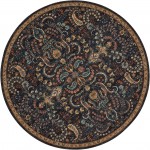 Nourison 2020 NR204 Area Rug, Nightfall, 7'5" x Round