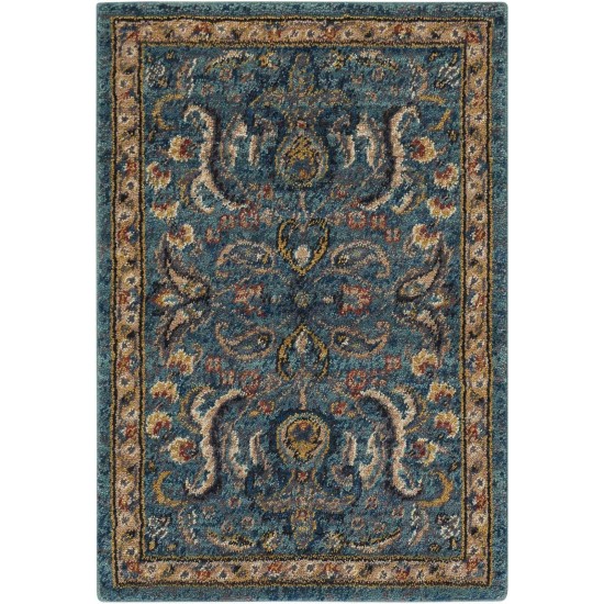 Nourison 2020 NR204 Area Rug, Teal, 2' x 3'