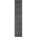 Nourison 2020 NR204 Runner Rug, Teal, 2'3" x 11'