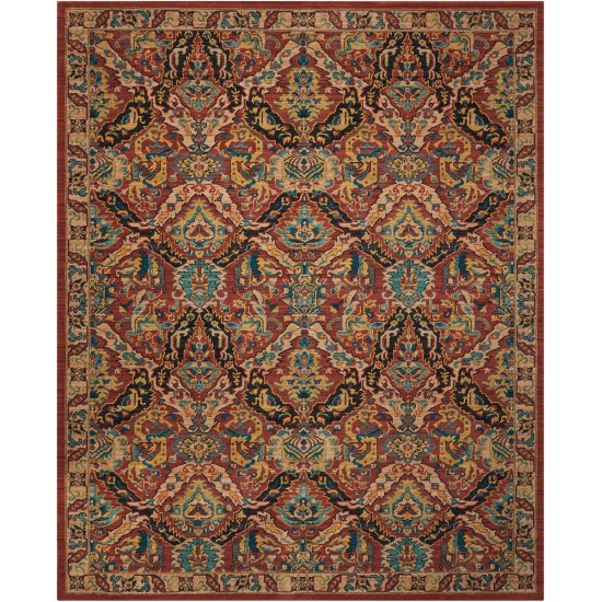 Nourison 2020 NR205 Area Rug, Terracotta, 12' x 15'