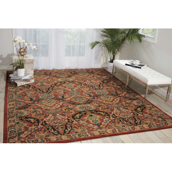 Nourison 2020 NR205 Area Rug, Terracotta, 12' x 15'