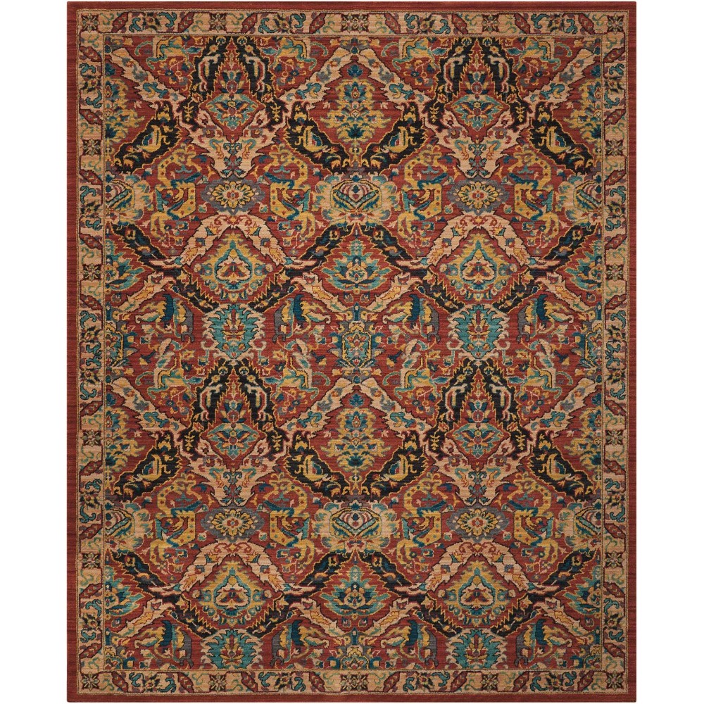 Nourison 2020 NR205 Area Rug, Terracotta, 5'3" x 7'5"