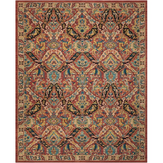 Nourison 2020 NR205 Area Rug, Terracotta, 8' x 10'6"