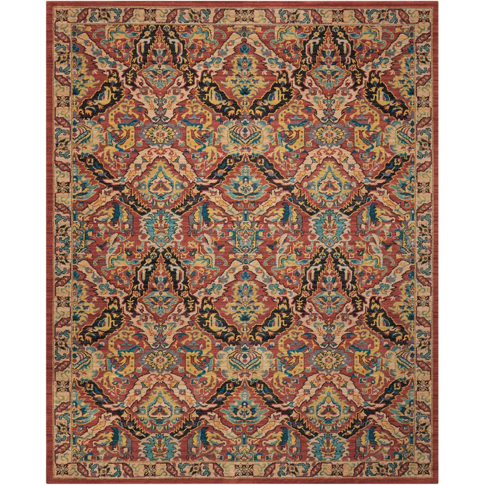 Nourison 2020 NR205 Area Rug, Terracotta, 8' x 10'6"