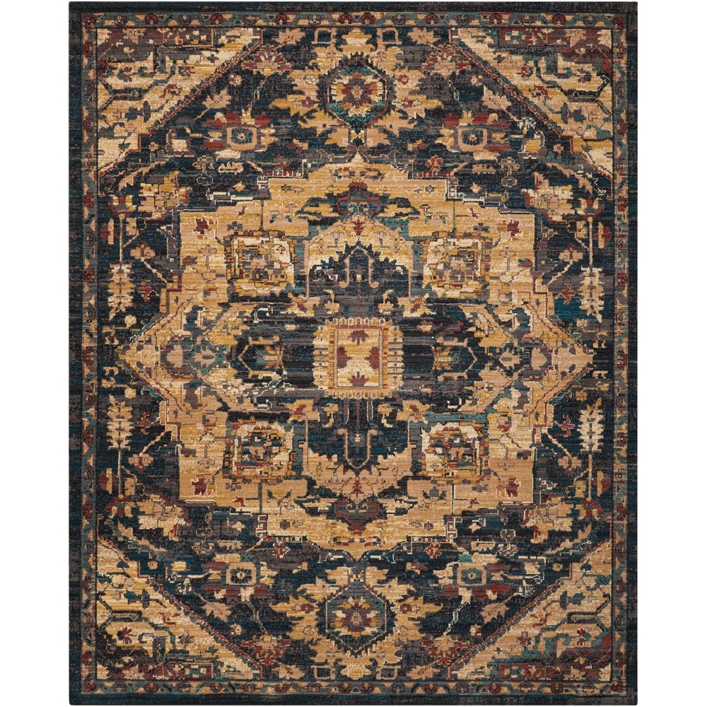 Nourison 2020 NR206 Area Rug, Midnight, 12' x 15'