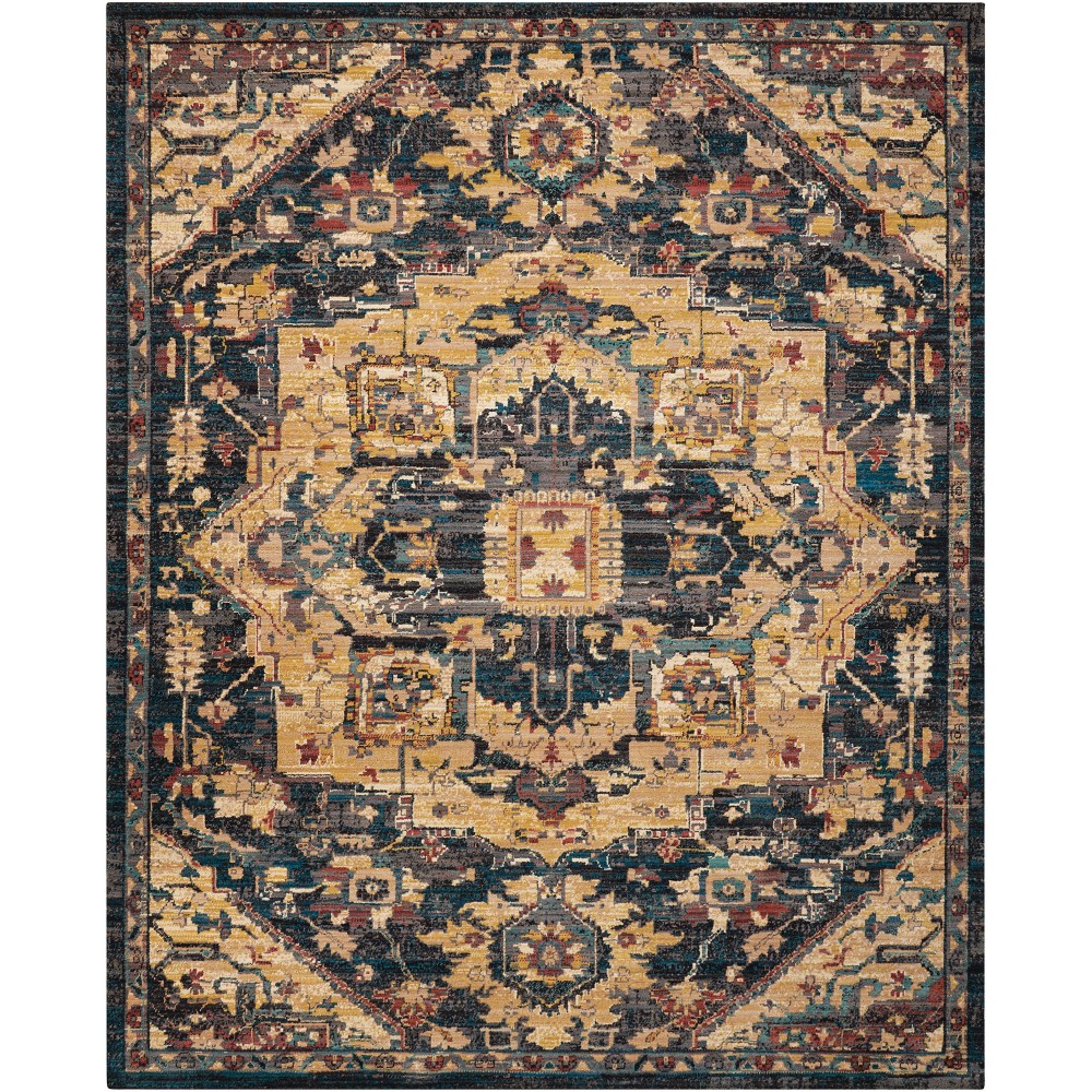 Nourison 2020 NR206 Area Rug, Midnight, 8' x 10'6" Nourison 2020 NR206 Area Rug, Midnight, 8' x 10'6"