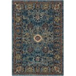 Nourison 2020 NR207 Area Rug, Marine, 2' x 3'