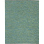Nourison Essentials NRE01 Area Rug, Blue/Green, 7' x 10'