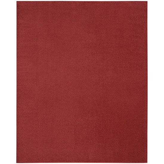 Nourison Essentials NRE01 Area Rug, Brick/Red, 10' x 14'