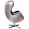ACME Brancaster Accent Chair, Pattern Fabric & Aluminum