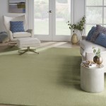 Nourison Essentials NRE01 Area Rug, Green, 10' x 14'