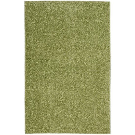 Nourison Essentials NRE01 Runner Rug, Green, 2' x 4'