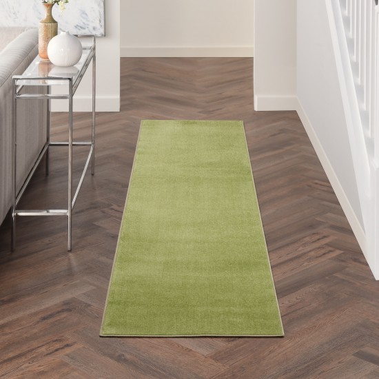 Nourison Essentials NRE01 Runner Rug, Green, 2' x 6'