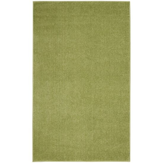 Nourison Essentials NRE01 Area Rug, Green, 3' x 5'