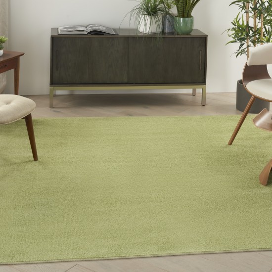 Nourison Essentials NRE01 Area Rug, Green, 7' x Square