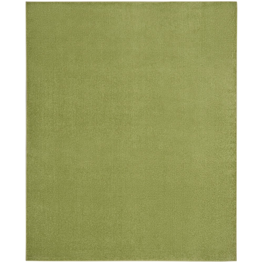 Nourison Essentials NRE01 Area Rug, Green, 8' x 10'