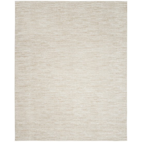 Nourison Essentials NRE01 Area Rug, Ivory/Beige, 10' x 14'