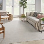 Nourison Essentials NRE01 Area Rug, Ivory/Beige, 10' x 14'