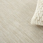 Nourison Essentials NRE01 Area Rug, Ivory/Beige, 10' x Round