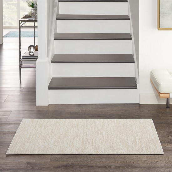 Nourison Essentials NRE01 Runner Rug, Ivory/Beige, 2' x 4'